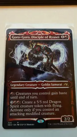 Goro-Goro, Disciple of Ryusei (Showcase) R Kamigawa: Neon Dynasty 320 NM - Image 1