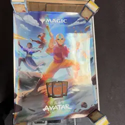 MTG Avatar The Last Airbender 8 1/2 x 11 Promo Store Poster Foil Magic - Image 1