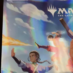 MTG Avatar The Last Airbender 8 1/2 x 11 Promo Store Poster Foil Magic - Image 2