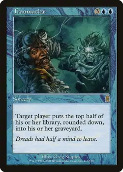 MTG Traumatize [Odyssey] MP - Image 1