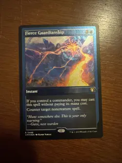 Fierce Guardianship (Foil Etched) Commander Masters Foil - Image 1