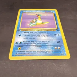 Pokemon 1st Edition Fossil Non Holo Lapras 25/62 NS1 - Image 3
