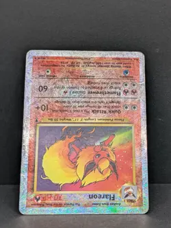 Flareon 10/110 Legendary Collection Reverse Holo Ultra Rare Pokemon TCG Eevee MP - Image 4
