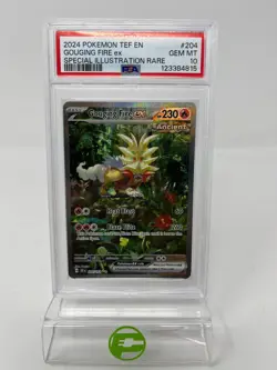 Pokemon TCG Scarlet & Violet Gouging Fire EX 204/162 English Temporal Forces - Image 3