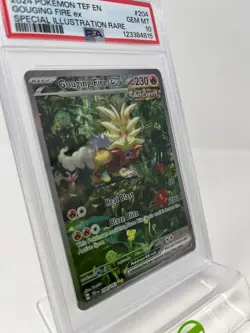 Pokemon TCG Scarlet & Violet Gouging Fire EX 204/162 English Temporal Forces - Image 4