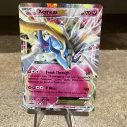 Xerneas EX - (Shiny) Black Star Promo XY149 2016 HP Holo Pokemon - Image 1