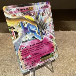 Xerneas EX - (Shiny) Black Star Promo XY149 2016 HP Holo Pokemon - Image 2