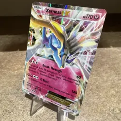 Xerneas EX - (Shiny) Black Star Promo XY149 2016 HP Holo Pokemon - Image 3