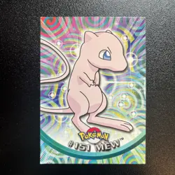 Pokemon Topps 2000 TV Animation Edition MEW #151 non-holo - Image 1