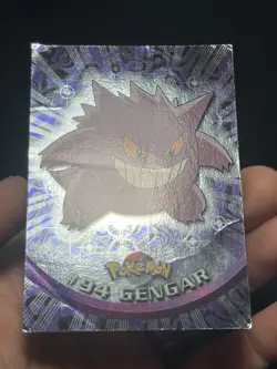 2000 Topps Pokemon TV Animation Edition Series 2 Foil #94 Gengar hp/dmg - Image 2