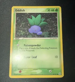Oddish 68/101 Hidden Legends Pokemon TCG Regular Lightly Played - Image 1