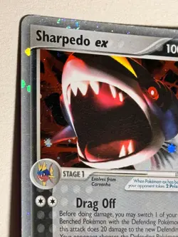 Pokemon TCG Sharpedo EX 104/107 Ultra Rare Holo Pokemon - Read Description - Image 4
