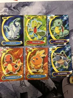 Pokemon 2004 Advance Challenge lot Blastoise, Absol & more - Image 1