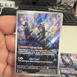 4x Munkidori 072/064 Sv: Shrouded Fable Illustration Rare Pokemon TCG Playset - Image 2