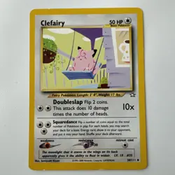 Pokemon TCG Clefairy Neo Genesis 30/111 Regular Unlimited Uncommon - Image 1
