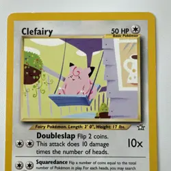 Pokemon TCG Clefairy Neo Genesis 30/111 Regular Unlimited Uncommon - Image 2