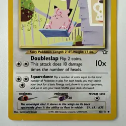 Pokemon TCG Clefairy Neo Genesis 30/111 Regular Unlimited Uncommon - Image 3