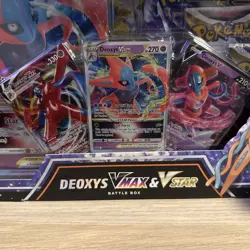 Pokemon TCG - Deoxys VMax and VStar Battle Box - FACTORY SEALED - Image 2