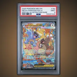 2025 Pokemon Mega Evolution Mega Kangaskhan Ex SIR Psa 9 - Image 1