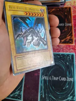 Yu-Gi-Oh! TCG Red-Eyes B. Dragon SDJ-001 Ultra Rare Unlimited Moderately Played - Image 3