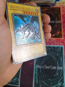 Yu-Gi-Oh! TCG Red-Eyes B. Dragon SDJ-001 Ultra Rare Unlimited Moderately Played - Image 4