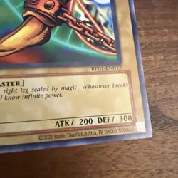Yugioh Right Leg of The Forbidden One RP01-EN017 Rare 2024 Print NM - Image 3
