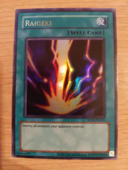 Raigeki - RP01-EN005 (Reprint) - Near Mint NM - Ultra Rare - Unlimited - Image 1