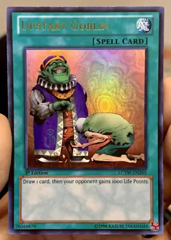 Yugioh Upstart Goblin LCYW-EN265 Ultra Rare 1st Ed NM *Misprint* w/Tracking - Image 2
