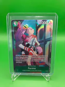 One Piece TCG English OP09-034 Perona Alt Art Parallel - Image 1