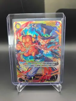 One Piece TCG English OP07-118 Sabo SEC Foil - Image 1
