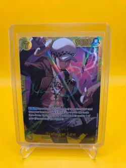 One Piece TCG English OP10-119 Trafalgar Law SEC Foil - Image 1