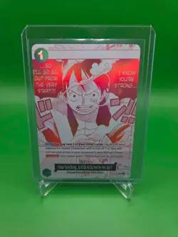 One Piece TCG English OP13-040 "I Know You're Strong..." - 3rd Anni TC - Image 1