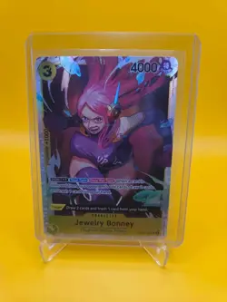 One Piece TCG English OP08-105 Jewelry Bonney SR Foil - Image 1