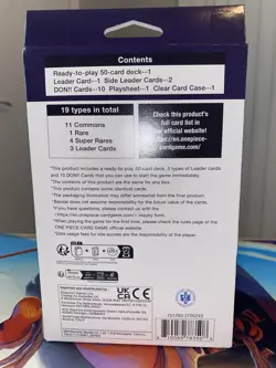 One Piece Ultra Deck ST-10 the Three Captains English Edition Sealed 810059783508 - Image 3