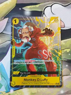 One Piece CCG Monkey.D.Luffy ST29-012 (C) Alt Art Starter Deck (EGGHEAD) - Image 1