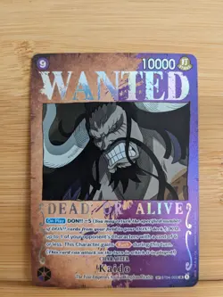 Kaido (Wanted Poster) Alternate Art ST04-003 Pillars of Strength Foil One Piece - Image 1