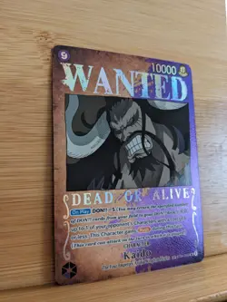 Kaido (Wanted Poster) Alternate Art ST04-003 Pillars of Strength Foil One Piece - Image 2