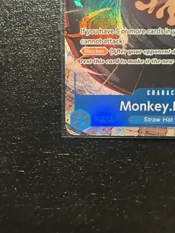 Monkey.D.Luffy OP11-058 Carrying On His Will OP13 Treasure Rare TR One Piece TCG - Image 3