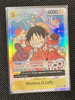 Monkey.D.Luffy OP07-109 SR Super Rare - One Piece TCG English - Image 1