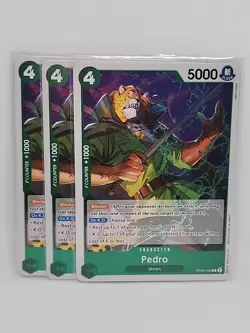 Pedro R OP08-030 - Two Legends - One Piece TCG X3 - Image 1