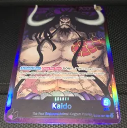 Kaido - One Piece TCG English - ST04-001 - Leader - Pre-Errata - NM - Image 1