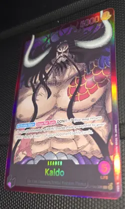 Kaido - One Piece TCG English - ST04-001 - Leader - Pre-Errata - NM - Image 3