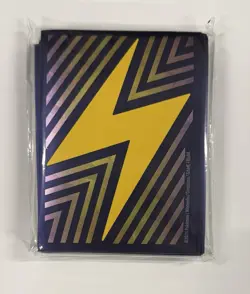 Sealed 65 Ct Surging Sparks ETB Lightning Bolt Card Sleeves - Image 1