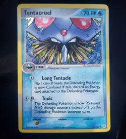 Pokemon Card Reverse Holo Tentacruel 51/101 ex Hidden Legends -NM - Image 1