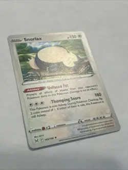 Snorlax 143/196 2023 Yokohama World Championships Sword &Shield Pokemon Card LP+ - Image 5