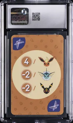 2019 POKEMON PLAYING CARDS KOREAN POINT SALAD - EEVEE ED ESPEON CGC 8.5 - Image 2