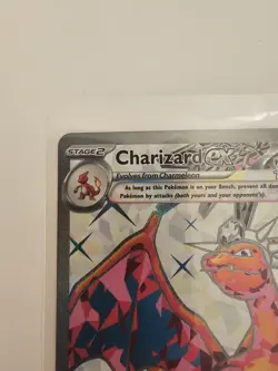 Charizard ex SVP056 Black Star Promo Full Art Scarlet & Violet Pokemon Card - Image 4