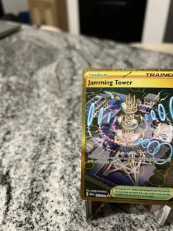 Pokemon TCG Trainer Jamming Tower Card 243/182 Destined Rivals - Image 2