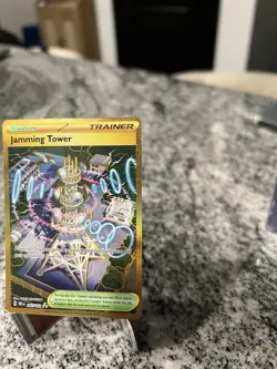 Pokemon TCG Trainer Jamming Tower Card 243/182 Destined Rivals - Image 3
