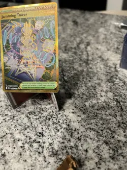 Pokemon TCG Trainer Jamming Tower Card 243/182 Destined Rivals - Image 4
